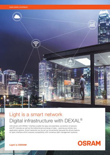 Light is a smart network Digital city infrastructure with DEXAL.